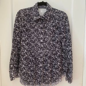 Cino Button Up Top Size Small